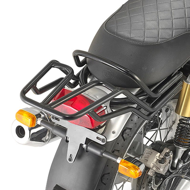 GIVI BLACK SPECIFIC RACK ROYAL ENFIELD INTERCEPTOR 650 - DRIVEN Canada's Powersports 8019606256188SR9051