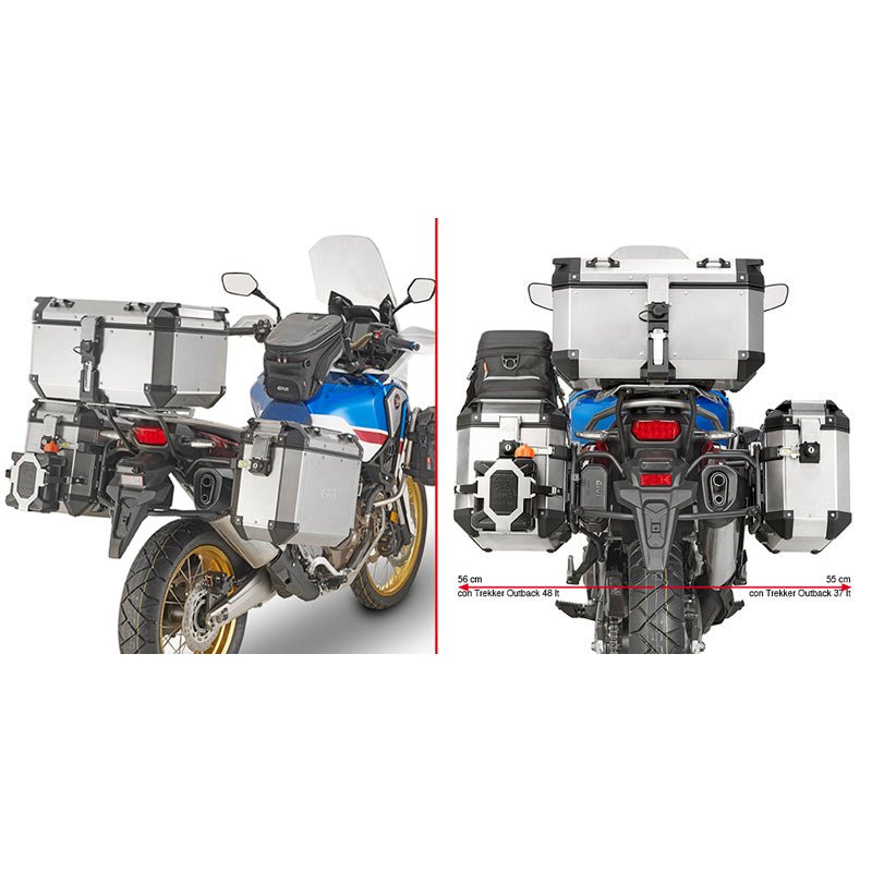 GIVI CAM - SIDE BRACKET HONDA CRF1000L AFRICA TWIN/ADV. SPORTS (PL1161CAM) - DRIVEN Canada's Powersports 8019606228611PL1161CAM