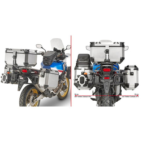 GIVI CAM - SIDE BRACKET HONDA CRF1000L AFRICA TWIN/ADV. SPORTS (PL1161CAM) - DRIVEN Canada's Powersports 8019606228611PL1161CAM