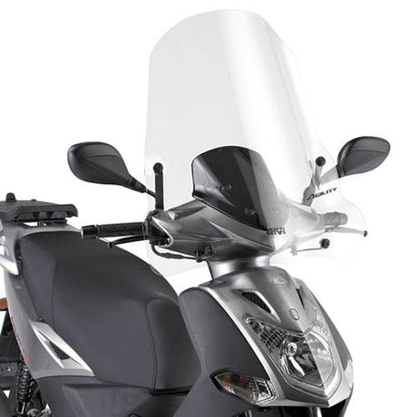 GIVI CLEAR WINDSCREEN KYMCO AGILITY 50 (440A) - DRIVEN Canada's Powersports 8019606126597440A