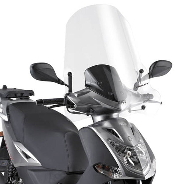 GIVI CLEAR WINDSCREEN KYMCO AGILITY 50 (440A) - DRIVEN Canada's Powersports 8019606126597440A