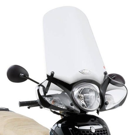 GIVI CLEAR WINDSCREEN SCARABEO 125/200 (1000A) - DRIVEN Canada's Powersports 80196061458191000A