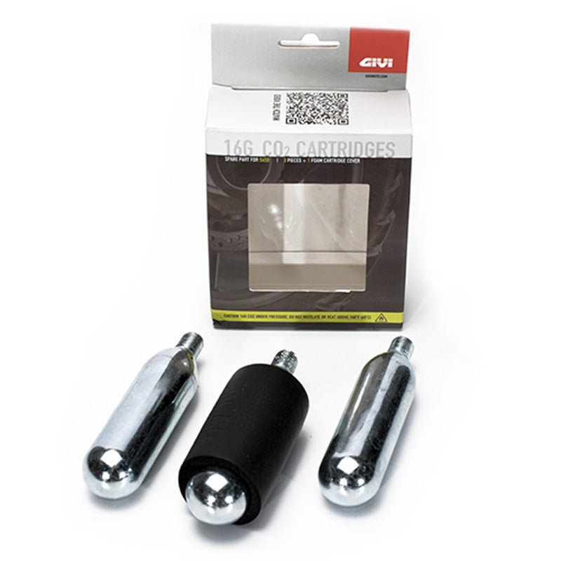 GIVI CO2 CARTRIDGES FOR S450/3PCS (S450KIT) - DRIVEN Canada's Powersports 8019606199850S450KIT