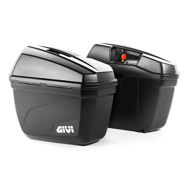 GIVI E22 BLACK 22 LITRES CASE/2PCS - DRIVEN Canada's Powersports 8019606179142E22N