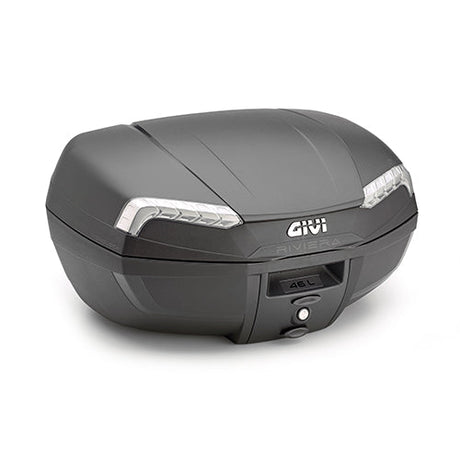 GIVI E46NT RIVIERA TECH MONOLOCK 46L MATTE BLACK - DRIVEN Canada's Powersports 8019606298522E46NT