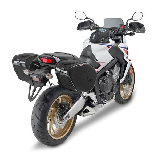 GIVI EXPANDABLE SIDE BAGS EASY - T RANGE 30L (EA101C) - DRIVEN Canada's Powersports 8019606323552EA101C