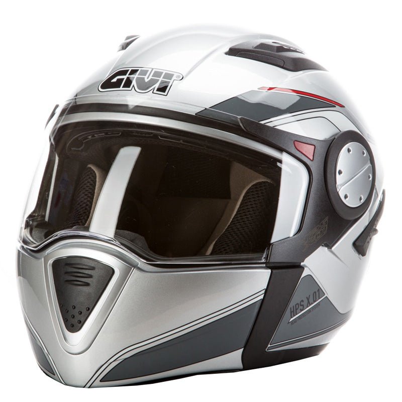 GIVI EXPLORER HELMET SILVER LARGE - DRIVEN Canada's Powersports HX01FG73060A