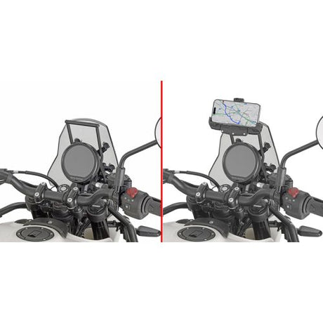 Givi GPS/Smartphone Bracket Himalayan 450 - DRIVEN Canada's Powersports 8019606355195FB9059