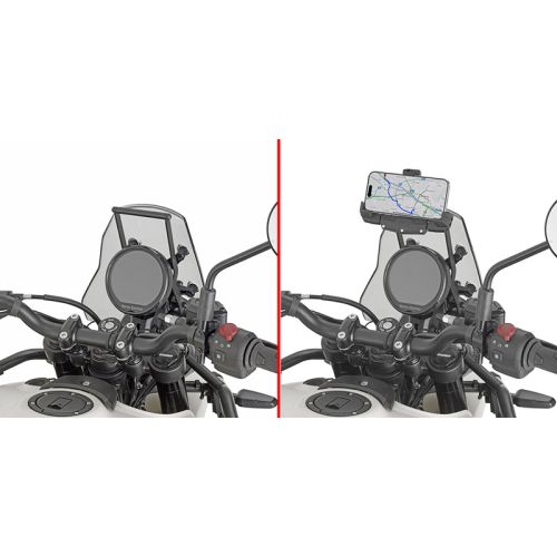 Givi GPS/Smartphone Bracket Himalayan 450 - DRIVEN Canada's Powersports 8019606355195FB9059