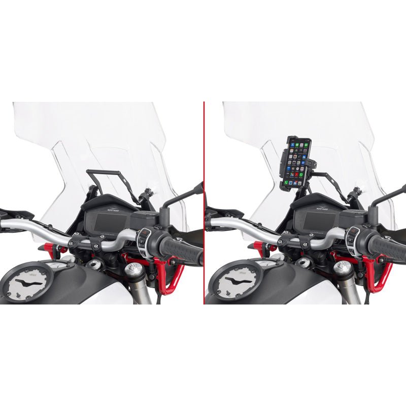 GIVI GPS/SMARTPHONE BRACKET MOTO GUZZI V85 TT (FB8203) - DRIVEN Canada's Powersports 8019606249005FB8203