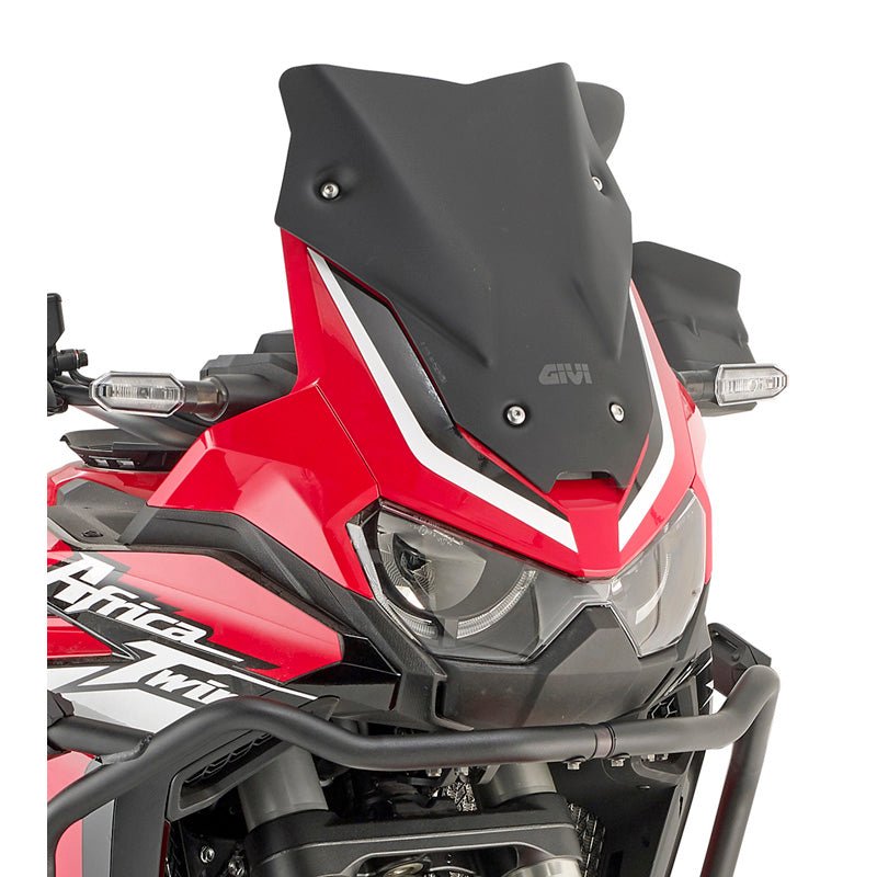 GIVI MATTE BLACK WINDSCREEN CRF1100L AFRICA TWIN - DRIVEN Canada's Powersports 8019606258878D1179BO