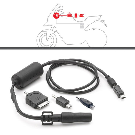 GIVI POWER CONNECTOR KIT (MICRO USB, MINI USB, IPHONE) (S112) - DRIVEN Canada's Powersports 8019606180452S112