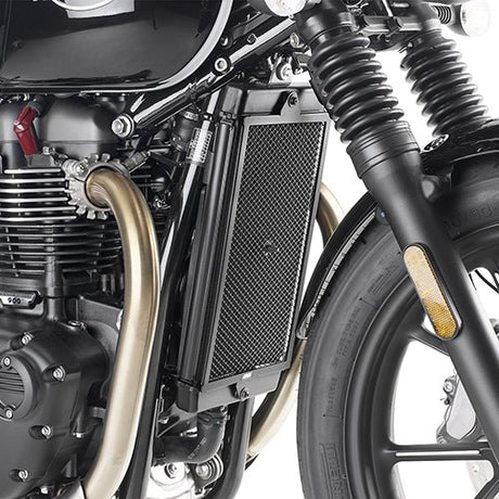 GIVI RADIATOR GUARD BLACK STREET TWIN/BONNEVILLE - DRIVEN Canada's Powersports 8019606303141PR6407