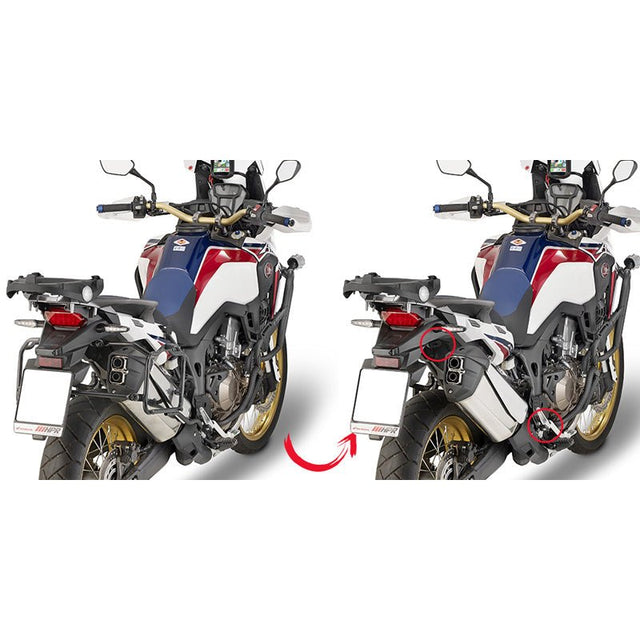 GIVI RAPID SIDECASE BRACKET AFRICA TWIN (PLR1144) - DRIVEN Canada's Powersports 8019606203328PLR1144