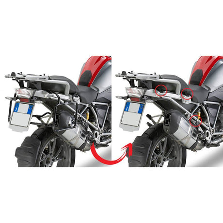 GIVI RAPID SIDECASE BRACKET BMW R1200GS (PLR5108) - DRIVEN Canada's Powersports 8019606169013PLR5108