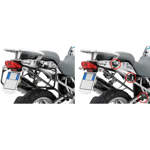 GIVI RAPID SIDECASE BRACKET BMW R1200GS (PLR684) - DRIVEN Canada's Powersports PLR684