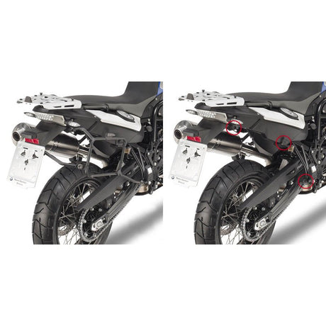 GIVI RAPID SIDECASE BRACKET F650/800GS (PLR5103) - DRIVEN Canada's Powersports 8019606149053PLR5103