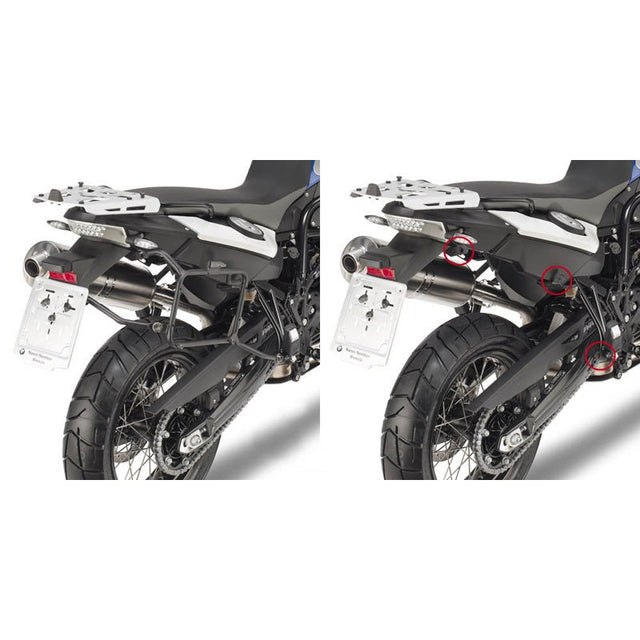 GIVI RAPID SIDECASE BRACKET F650/800GS (PLR5103) - DRIVEN Canada's Powersports 8019606149053PLR5103