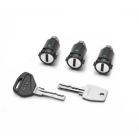 GIVI SMART SECURITY LOCK 6 KEYS+3 BARRELS (SLR103) - DRIVEN Canada's Powersports 8019606346070SLR103