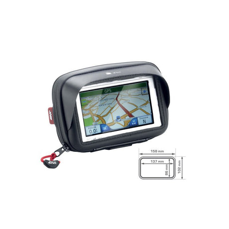 GIVI SMARTPHONE/GPS HANDLEBAR SUPPORT 158X102 (S954SK) - DRIVEN Canada's Powersports 8019606273017S954SK