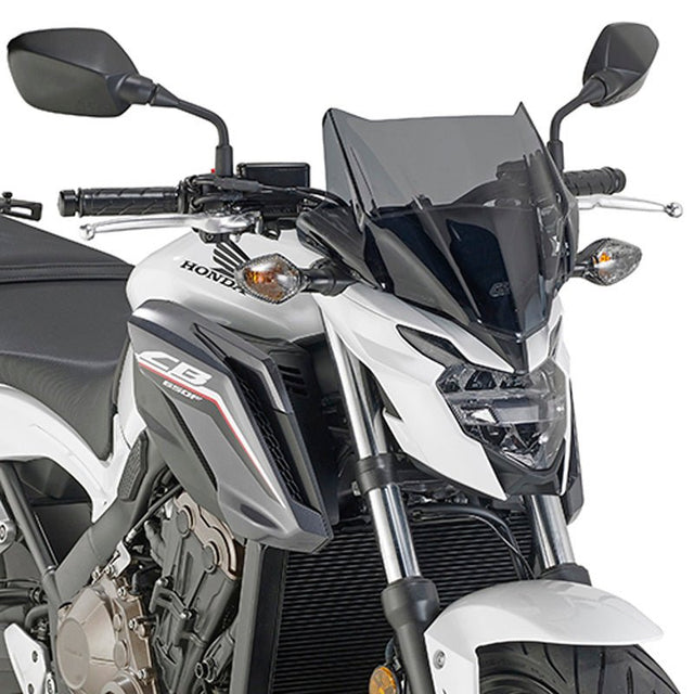 GIVI SMOKE WINDSCREEN CB650F (A1159) - DRIVEN Canada's Powersports 8019606222473A1159