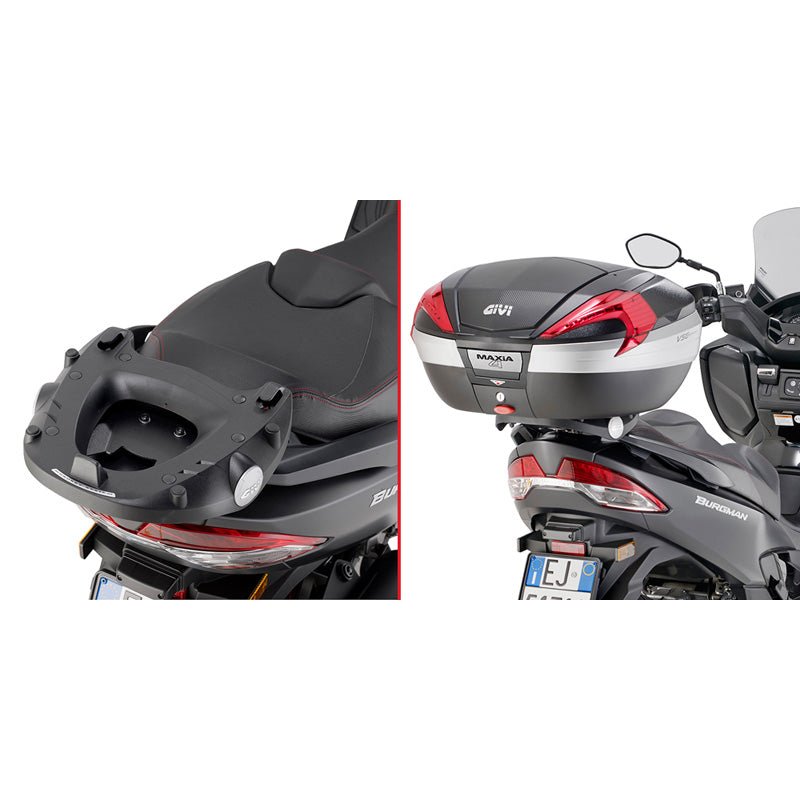 GIVI SPECIFIC RACK SUZUKI BURGMAN 400 (SR3115) - DRIVEN Canada's Powersports 8019606221551SR3115