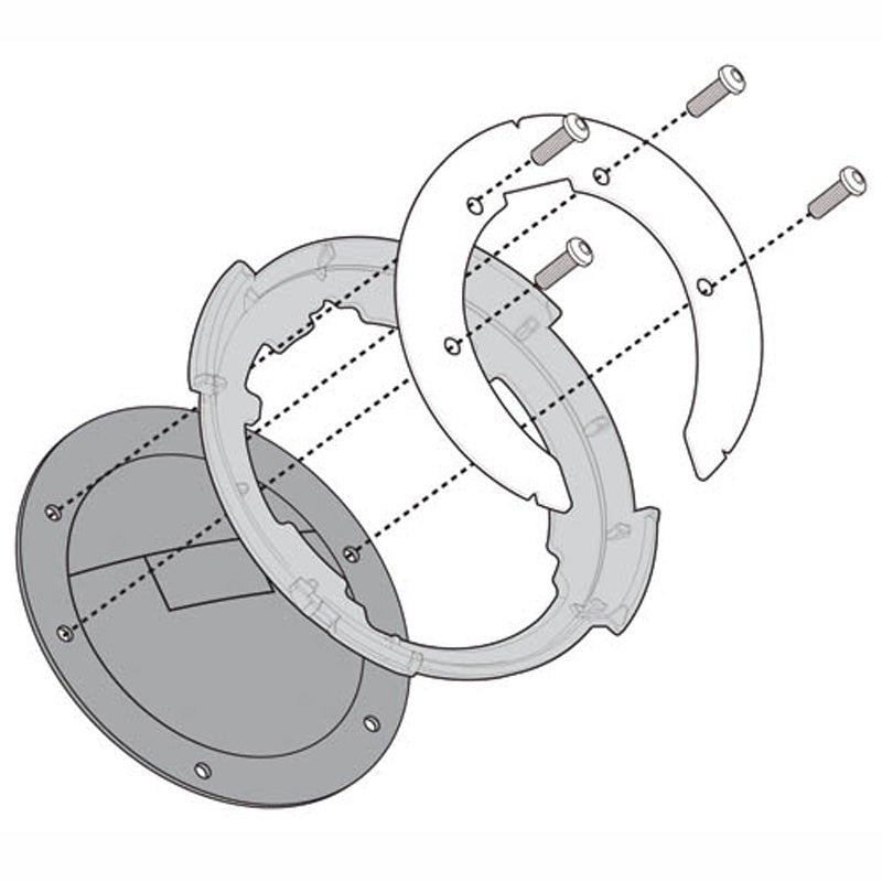 GIVI TANKLOCK SYSTEM BMW R NINE - DRIVEN Canada's Powersports 8019606190031BF22