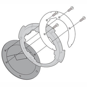 GIVI TANKLOCK SYSTEM DL650/1000 (BF10) - DRIVEN Canada's Powersports 8019606145291BF10