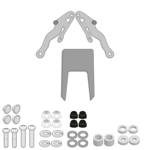 Givi Windscreen Mounting Kit KTM 890SMT - DRIVEN Canada's Powersports 8019606347619D7717KIT