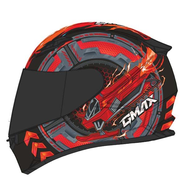 GMAX FF49Y CHARGED YOUTH FULL FACE HELMET - DRIVEN Canada's Powersports F24911030
