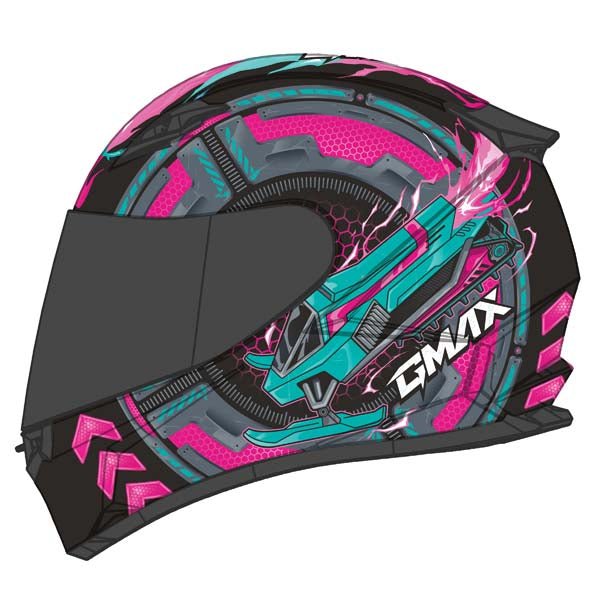 GMAX FF49Y CHARGED YOUTH FULL FACE HELMET - DRIVEN Canada's Powersports F24911400