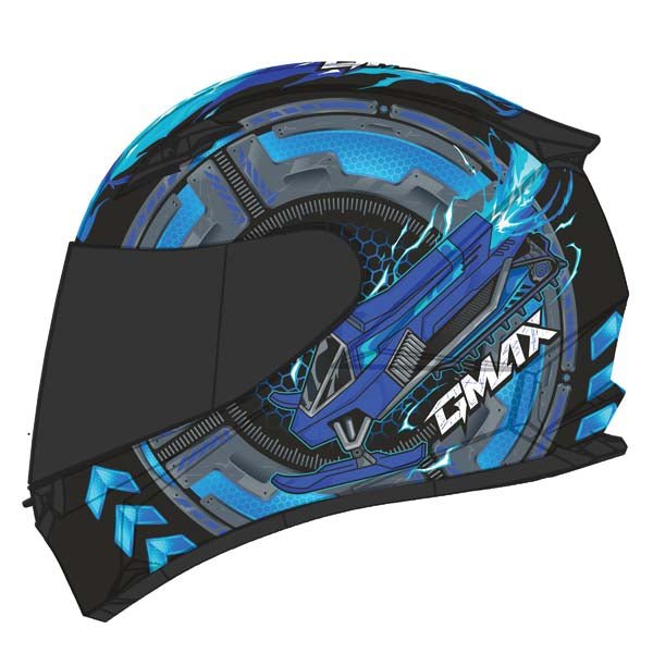 GMAX FF49Y CHARGED YOUTH FULL FACE HELMET - DRIVEN Canada's Powersports F24911430