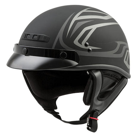GMAX GM35 FULLY DRESSED HALF HELMET - DRIVEN Canada's Powersports Webstore 191361070426G1355393