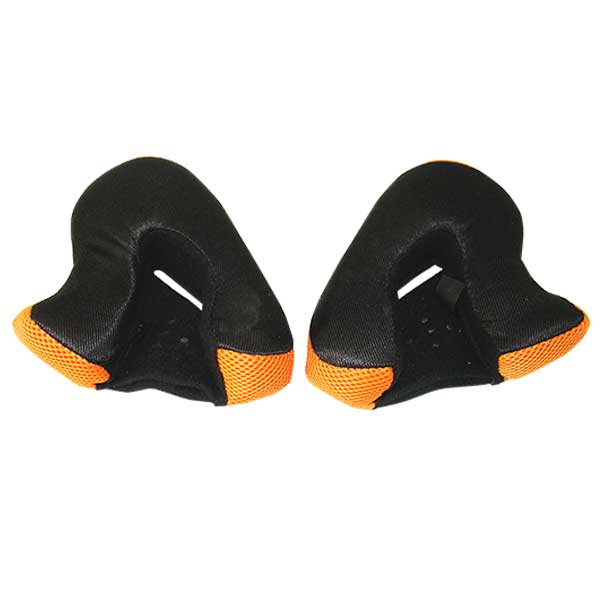 GMAX GM37 ORANGE CHEEK PADS - DRIVEN Canada's Powersports G999639