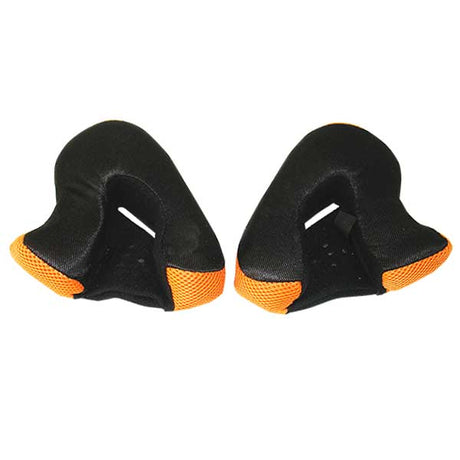 GMAX GM37 ORANGE CHEEK PADS - DRIVEN Canada's Powersports G999642