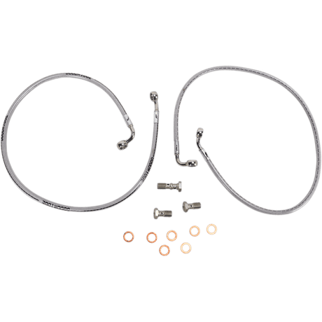 GOODRIDGE 2008 - 09 GSXR600/750 FRONT BRAKE LINE KIT (SU2881 - 2FC) - DRIVEN Canada's Powersports SU2881 - 2FC