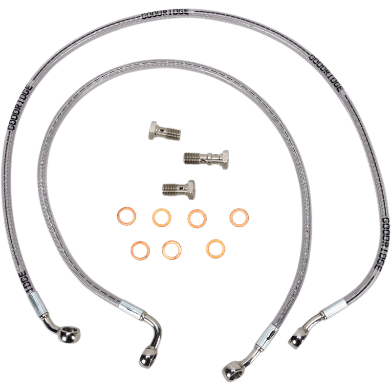 GOODRIDGE 2009 - 15 YZF - 1R FRONT BRAKE LINE KIT (YA2881 - 2FC) - DRIVEN Canada's Powersports YA2881 - 2FC