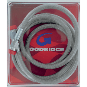GOODRIDGE 54" UNIVERSAL CLEAR - COATED BRAKE LINE SS (80354) - DRIVEN Canada's Powersports 80354