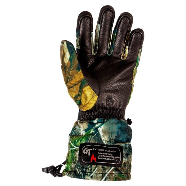GREEN TRAIL DEER LEATHER GLOVES - DRIVEN Canada's Powersports 056335005784G0909 - 03 - M