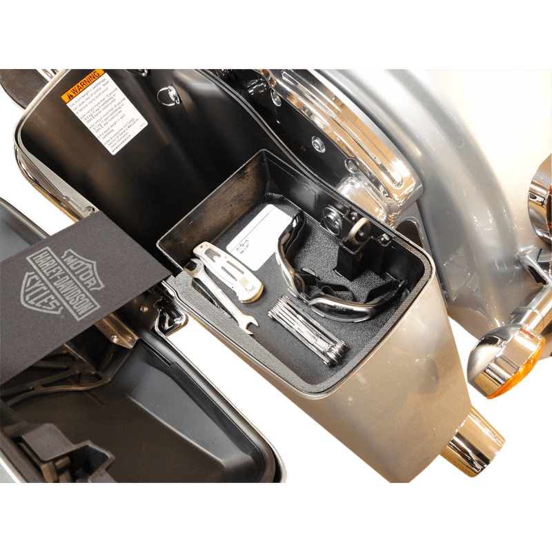 HARDBAGGER TRAY S - BAG 14 - 20 FLHT LEFT (TS114HD - L) - DRIVEN Canada's Powersports TS114HD - L