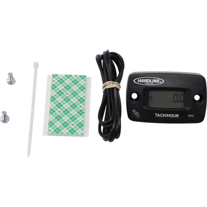 HARDLINE HOURMETER/TACHOMETER (HR - 8061 - 2) - DRIVEN Canada's Powersports 632194806122HR - 8061 - 2