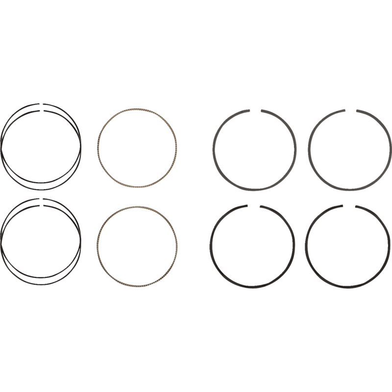 HASTINGS PISTON RINGS 107" 3.937 STANDARD M8 (2C5231) - DRIVEN Canada's Powersports 2C5231