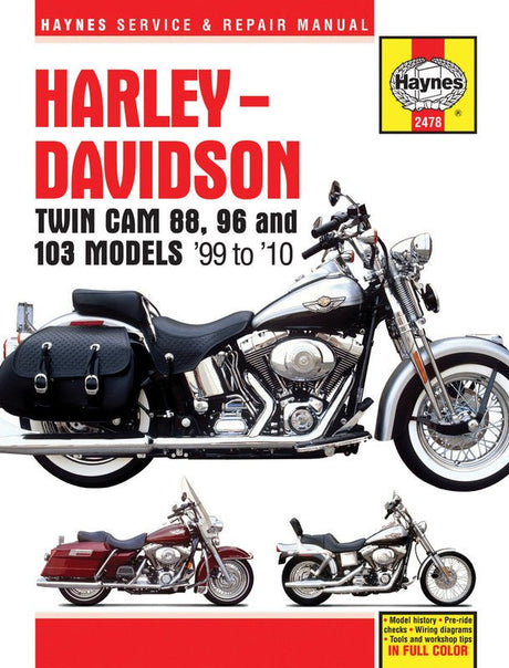 HAYNES MOTORCYCLE SERVICE MANUAL - DRIVEN Canada's Powersports 38345024788M2478