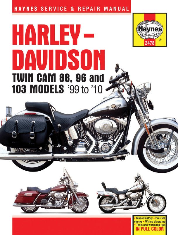 HAYNES MOTORCYCLE SERVICE MANUAL - DRIVEN Canada's Powersports 38345024788M2478