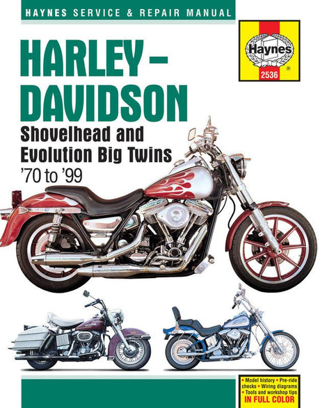 HAYNES MOTORCYCLE SERVICE MANUAL (M2536) - DRIVEN Canada's Powersports 38345025365M2536
