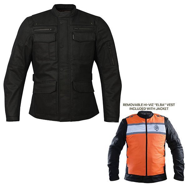 HELGRADE PENN WATER RESISTANT WAXED JACKET - Driven Powersports Inc.8 - 006012