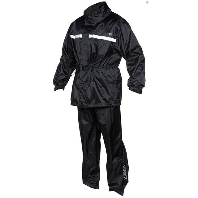 HEVIK DRY LIGHT RAIN SUIT BLACK (2XL) - DRIVEN Canada's Powersports 8029871133855HRS102RXS