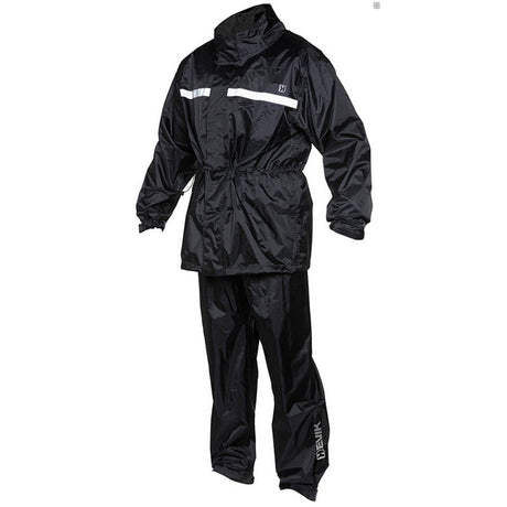 HEVIK DRY LIGHT RAIN SUIT BLACK (3XL) (HRS102RXXXL) - DRIVEN Canada's Powersports 8029871133879HRS102RXXXL