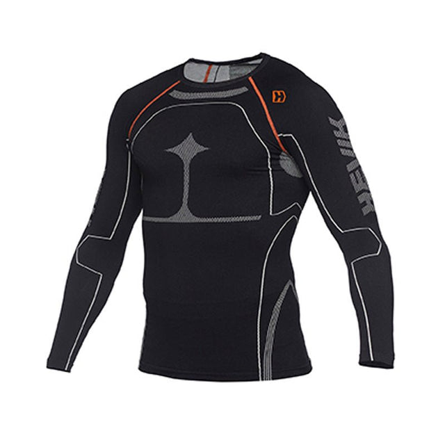 HEVIK LONG SLEEVE TECHNICAL SHIRT BLACK (2XL) - DRIVEN Canada's Powersports 8029871106880HUW01S