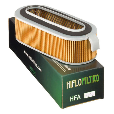 HI FLO REPLACEMENT AIR FILTER HONDA MOTORCYCLE (HFA1706) - DRIVEN Canada's Powersports 824225120462HFA1706